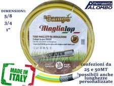 TUBO GARDEN IRRIGAZIONE 5 strati magliato antitorsione tubo giardino giallo