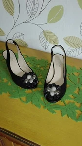Sandaletten GIADA made in Italy echtes Leder schwarz Gr. 39 *neu* - Bild 1 von 12
