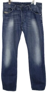 Diesel Darron Regular Slim-Tapered 008J4 Men's Jeans W33/L34 Button Mustache - Picture 1 of 10