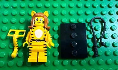 乐高收藏品迷你公仔系列 14 老虎女怪物鞭带支架 CMF — 第 1/2 张图片