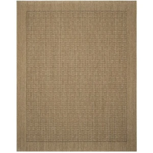 SAFAVIEH Natural Fiber Sisal Contemporary Coastal Plaid Area Rug Natural - Picture 1 of 18