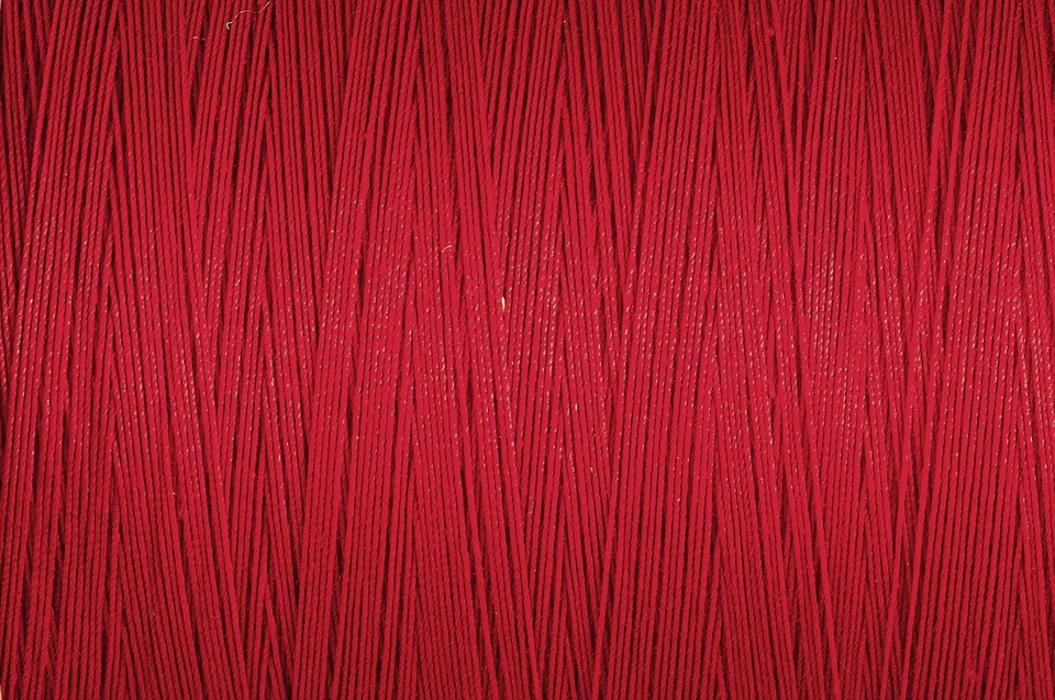 Gutermann Natural Cotton Thread 2 Pack Red 100 Mercerized for Hand Machine Se... - Image 1 of 1