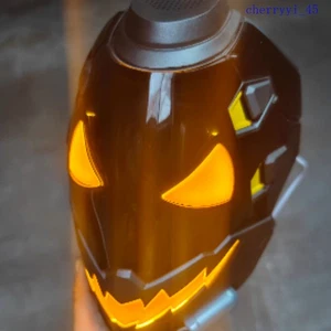 Overwatch Ana Amari Shrike LED Maske Smiley beleuchtet Cosplay Halloween Comic Con - Bild 1 von 8
