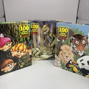 Menge 3 ungeöffnete Hoyle 100 Teile Puzzle  - Bild 1 von 9