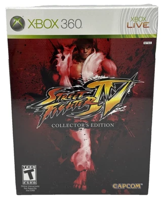 Street Fighter IV Collector's Edition Xbox 360 Sealed C.Viper Figure Movie - Image 1 of 4