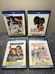 4 Warner Bros Archive Collection Blu Rays Million Dollar Mermaid Big Parade - Bild 1 von 3
