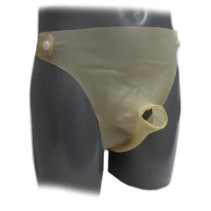 Latex  Rüsselstring ouvert seitlich zum öffnen 1 Knopf Size:S(4043) - Bild 1 von 5