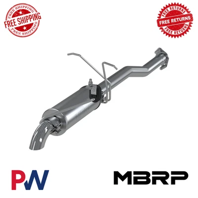 MBRP 2.5" Cat Back Single Side Turn Down Steel For 1998-11 Ford Ranger 3.0/ 4.0L - Image 1 of 2