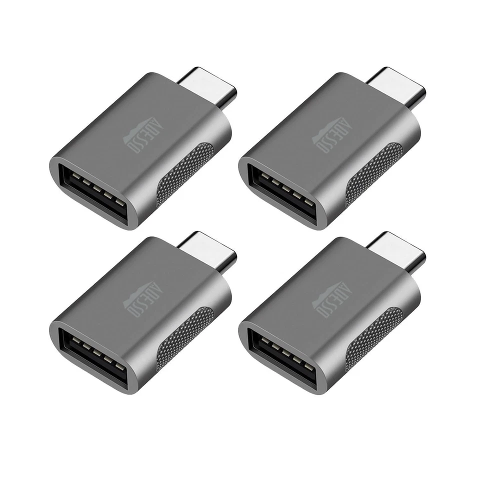 Adesso ADP-300-4 Female USB-A to Male USB-C Adapter
