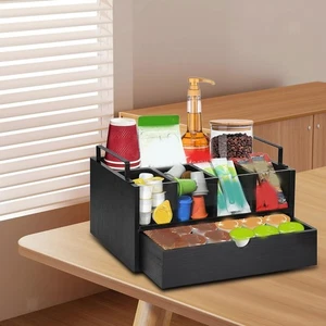 Coffee Station Organizer Coffee Pod Holder for Tabletop Restaurant Breakroom - Picture 1 of 6