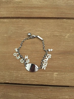 Bettelarmband, Tierkreiszeichen, Energetix, Länge 23 cm - Bild 1 von 4