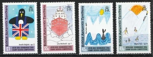 2006 BAT British Antarctic Territory Sc# 365-68, Stamp Deigns. MNH Cv15,00€ - Bild 1 von 1