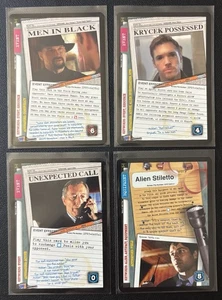1997 X-Files CCG Expansion 4x ULTRA RARE Cards - Picture 1 of 2