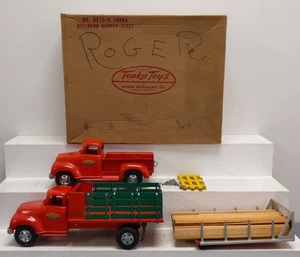 Tonka 0875-5 Vintage 1:12 Scale "Mound MetlaCraft Inc" Builder's Supply Fleet EX - Picture 1 of 12