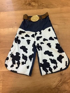 Disney Store Toy Story Cowgirl Jesse Costume Pants Cow Print Size XXS 2-3 GUC - Picture 1 of 6