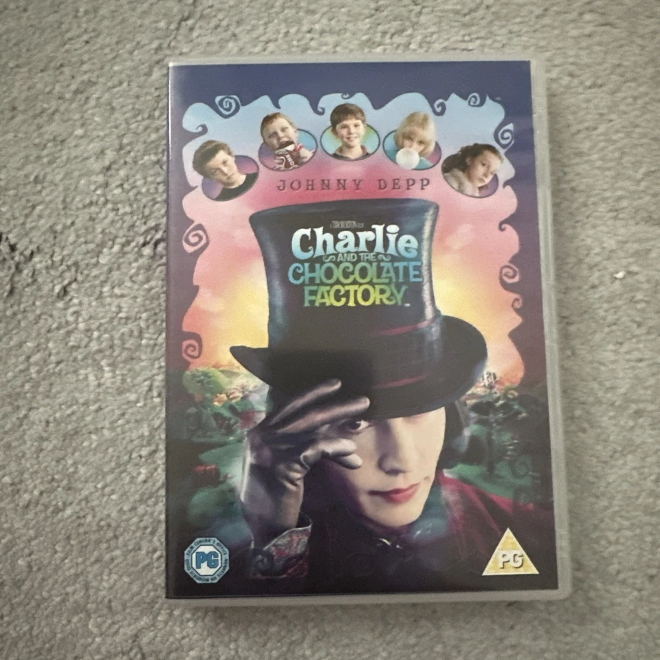 Charlie and the Chocolate Factory DVD 2005 Release, Johnny Depp - Image 1 of 1