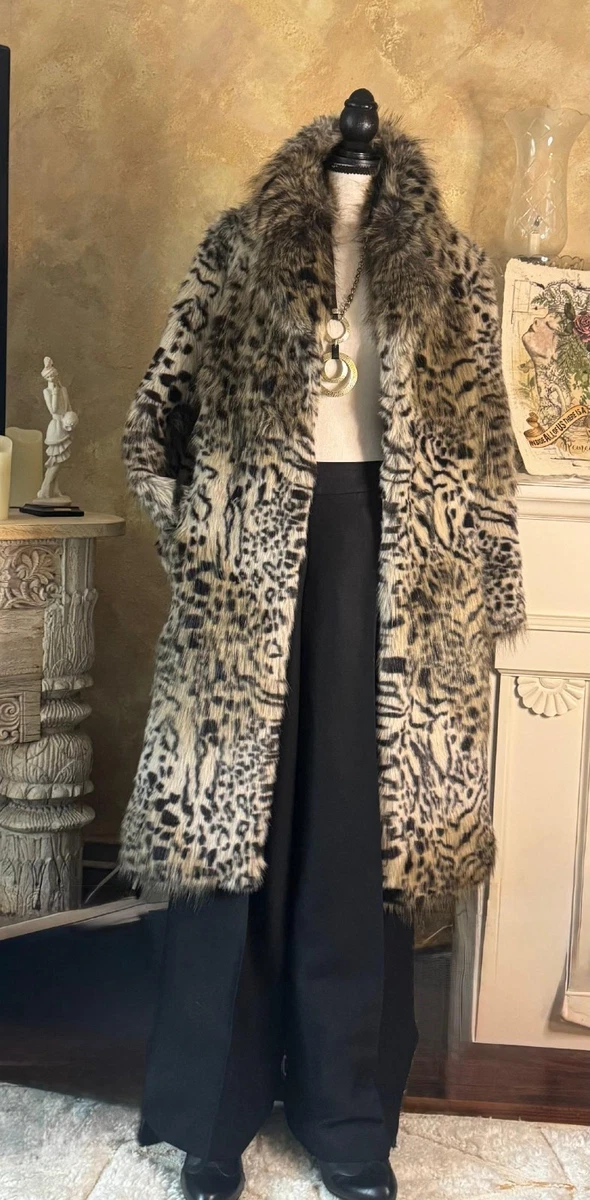 1970s Leopard Coat - Etsy 60s~70s Vintage Fakefar Leopard柄 Coat