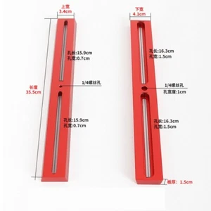 Telescopio astronómico plataforma placa cola de milano rojo Vixen montaje ecuatorial 356 mm - Imagen 1 de 4