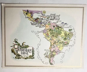 Pan American World Airways Menu LATIN Maxim’s PRESIDENTIAL Pan Am Airlines Lg - Picture 1 of 23
