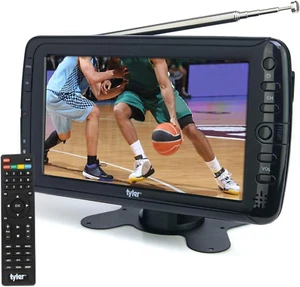 7" Tragbarer TV LCD Monitor Wiederaufladbar Batteriebetrieben Kabellos Fähigkeit HD-T - Bild 1 von 12