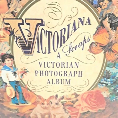 Álbum de fotos victoriano 1993 diseños de estudio únicos sin usar - importado de Inglaterra  Foto 1 de 4