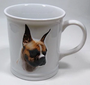 Boxer Dog Coffee Mug Xpres Best Friend Originals 3D 12 oz cup crop eared 2007 - Picture 1 of 6