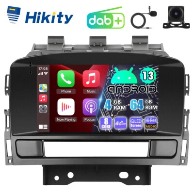 DAB+ 4+64G Android CarPlay Autoradio für Opel Astra J GTC mit GPS Navi WIFI RDS - Bild 1 von 4
