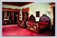 Ringling Residence Luxurious Bedroom John Sarasota Florida Postcard
