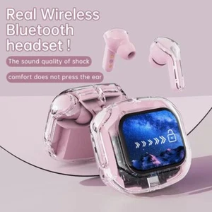 Touch Screen Wireless Earphones Bluetooth 5.4 In-ear Wireless Headset - Zdjęcie 1 z 15