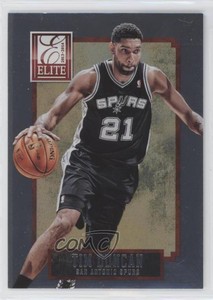 2013-14 Panini Elite Tim Duncan #195 HOF