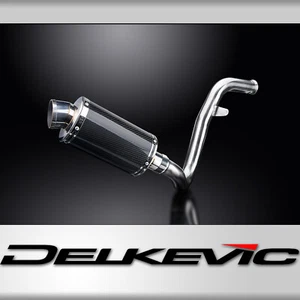 Delkevic Slip On KTM RC390 390 Duke DS70 9" Carbon Oval Muffler Exhaust - Bild 1 von 5