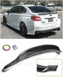 For 15-21 Subaru WRX STi | High-Kick Duckbill CARBON FIBER Rear Lid Wing Spoiler - Picture 1 of 12
