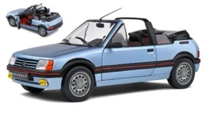 1:18 SOLIDO Peugeot 205 Cti Mki (Gti) 1.6 Cabriolet 1989 Light Blue SL1806203 - Foto 1 di 1