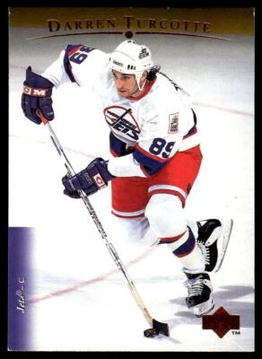 1995-96 Upper Deck #481 Darren Turcotte Winnipeg Jets Hockey Card - Image 1 of 2