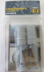 Wolfpack WP48192, F-4B/C/D Phantom II J79 Engine Nozzle set (for Aca, SCALE 1/48 - Picture 1 of 2