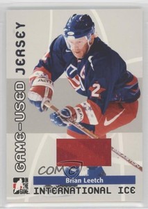 2006 In the Game-Used International Ice Signature Series Jersey Brian Leetch HOF
