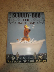 New Scooby Doo & Co. Bath Soap Wash Your Paws 11" X 17" Poster - Picture 1 of 2