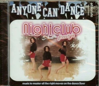 Anyone Can Dance - Nightclub Freestyle - Various Artists - CD - NEW - SEALED - Image 1 of 2