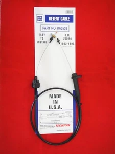 TH700R4, 4L60 1982-1992 TRANSMISSION OE THROTTLE PRESSURE KICKDOWN CABLE KK65552 - Picture 1 of 1