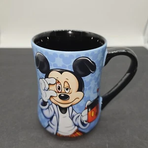 Disney Parks Mickey Mouse Some Mornings Are Rough Coffee Tea Mug Cup Large Blue - Picture 1 of 6