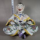 RARE Large Dresden Porcelain Pagoda Nodder Moving Head, Tongue and Hands Female