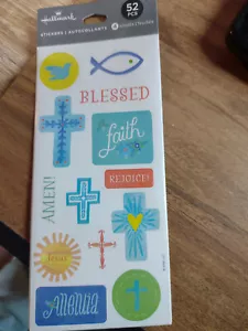 3 Blatt religiöser gesegneter Glaube Sammelalbum Markenzeichen Aufkleber! - Bild 1 von 1
