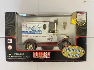 Golden Wheel 1997 Die-cast Car Good Humor Coconut Coin Bank - Picture 1 of 1