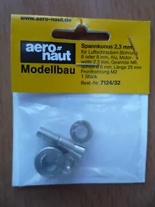 Cono de sujeción Aeronaut 712432 aluminio para eje de motor 2,3 mm - Imagen 1 de 1