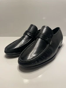 Florsheim Como Imperial Herren 12A Schwarz Leder Halbschuhe US 11 EEE - Bild 1 von 18