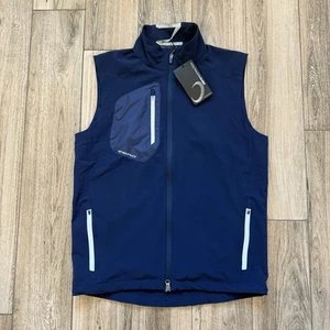 Zero Restriction Z700 Navy Blue Full Zip Golf Vest Size Small/S NEW - Picture 1 of 7