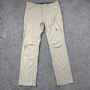 Eddie Bauer Hose Herren 38x36 hellbraun Erstbesteigung gerade Travex Wandern Outdoor - Bild 1 von 11