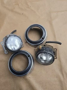 2014 2015 Mitsubishi Outlander Left RIGHT Fog Lights Bezel Oem - Picture 1 of 11