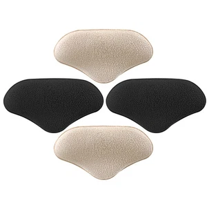 2 Pairs Anti-wear Pad Miss Man Grips for Shoes Heel Protector Cushion - Picture 1 of 12