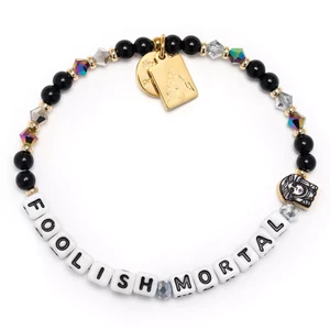 Disney Parks Little Words Project Haunted Mansion Armband "Foolish Mortal" M/L - Bild 1 von 4